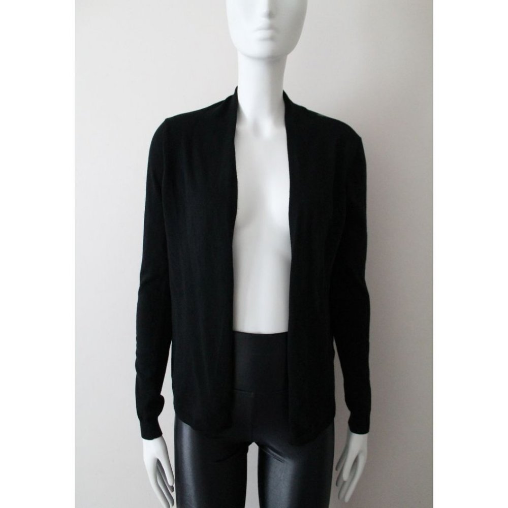Ted Baker Memie Secret Trellis-Print Cardigan Sweater Black Size TED 1/ US 4
